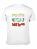 Ecuador Retro Palm Tree Graphic T-Shirt