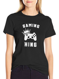 Gaming King T-Shirt - Gamer Style!