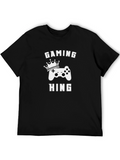 Gaming King T-Shirt - Gamer Style!