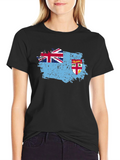 Fiji Flag Graphic T-Shirt