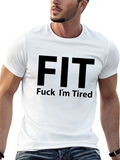 FIT - Funny Workout Graphic T-Shirt