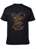 Just A Girl Who Loves Singing Tee