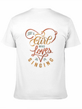 Just A Girl Who Loves Singing Tee