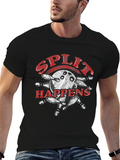 Split Happens Bowling T-Shirt - Strike Style!
