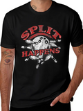 Split Happens Bowling T-Shirt - Strike Style!