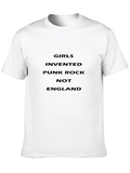 Girls Invented Punk Rock Graphic T-Shirt