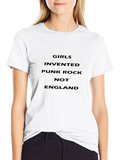 Girls Invented Punk Rock Graphic T-Shirt