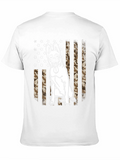 Belgian Malinois Camo Flag Graphic T-Shirt