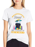 Housekeeping Squad Graphic T-Shirt