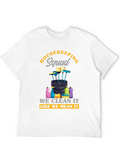 Housekeeping Squad Graphic T-Shirt