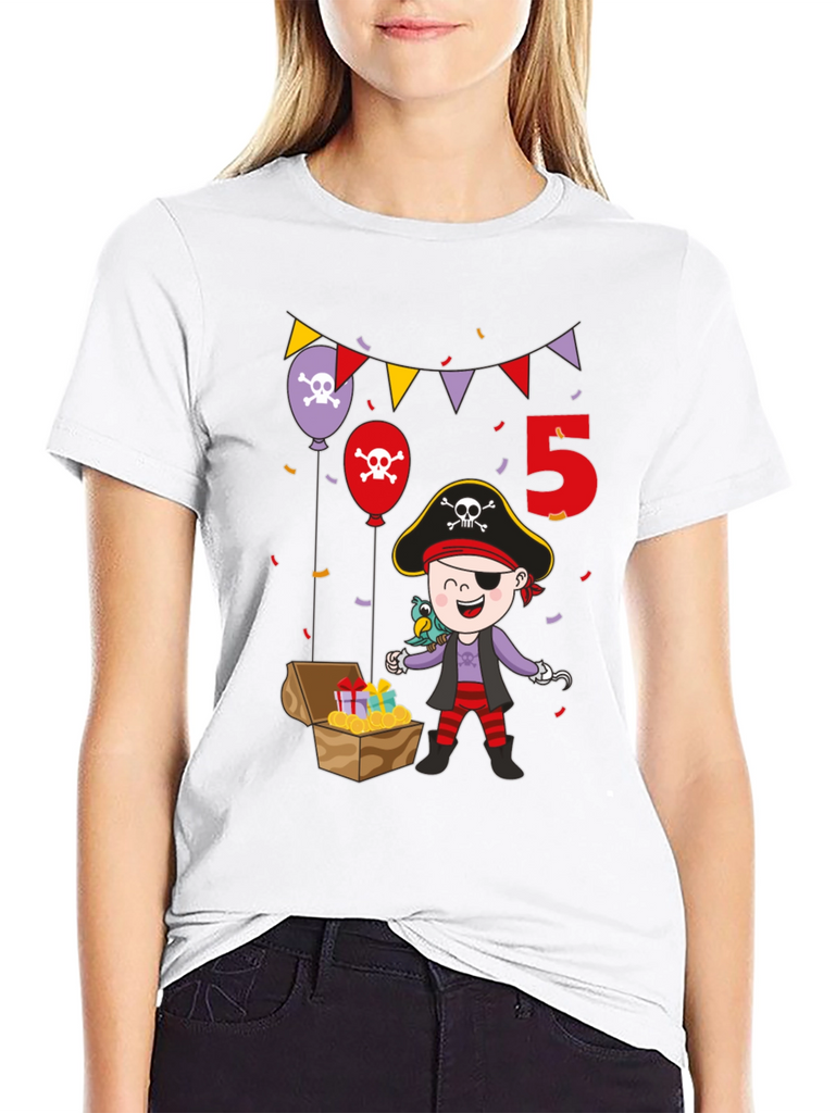 Pirate 5th Birthday T-Shirt