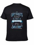 Optimists Life Solution Graphic T-Shirt