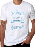 Optimists Life Solution Graphic T-Shirt