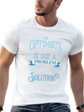 Optimists Life Solution Graphic T-Shirt