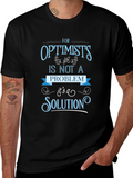 Optimists Life Solution Graphic T-Shirt