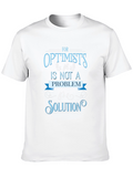 Optimists Life Solution Graphic T-Shirt