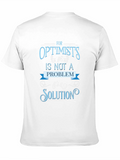 Optimists Life Solution Graphic T-Shirt