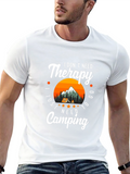 Therapy Camping Graphic T-Shirt