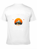 Therapy Camping Graphic T-Shirt
