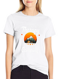 Therapy Camping Graphic T-Shirt