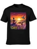 Zen Lavender Sunset T-Shirt