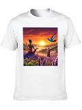 Zen Lavender Sunset T-Shirt