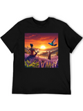 Zen Lavender Sunset T-Shirt