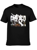 Skater Graphic T-Shirt - Cool Urban Style