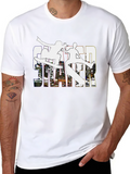 Skater Graphic T-Shirt - Cool Urban Style