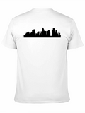 Cityscape Graphic Tee - Black