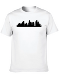 Cityscape Graphic Tee - Black