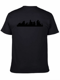 Cityscape Graphic Tee - Black