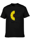 Sunflower Graphic Print T-Shirt