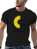 Sunflower Graphic Print T-Shirt