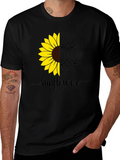 Sunflower Graphic Print T-Shirt