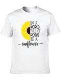 Sunflower Graphic Print T-Shirt