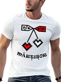 Mărțișor Pixel Art T-Shirt