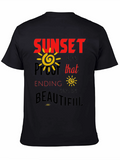 Sunset Proof Inspirational Graphic T-Shirt