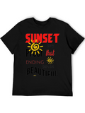 Sunset Proof Inspirational Graphic T-Shirt