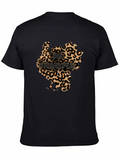 Leopard Print Turkey Thanksgiving T-Shirt