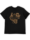 Leopard Print Turkey Thanksgiving T-Shirt