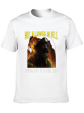 Firefighter T-Shirt - Not Allowed In Hell