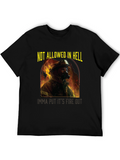 Firefighter T-Shirt - Not Allowed In Hell