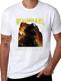 Firefighter T-Shirt - Not Allowed In Hell