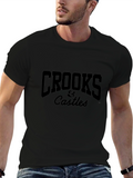 Crooks & Castles Black Graphic T-Shirt
