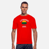 Lithuania Europe Est 1009 Patriotic Flag T Shirt