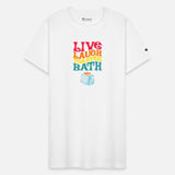 Live Laugh Toaster Bath Playful Groovy Bathroom