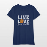 Live Love Basketball Ball Sports America USA