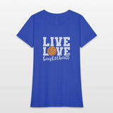 Live Love Basketball Ball Sports America USA