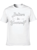Believe in Yourself Black T-Shirt